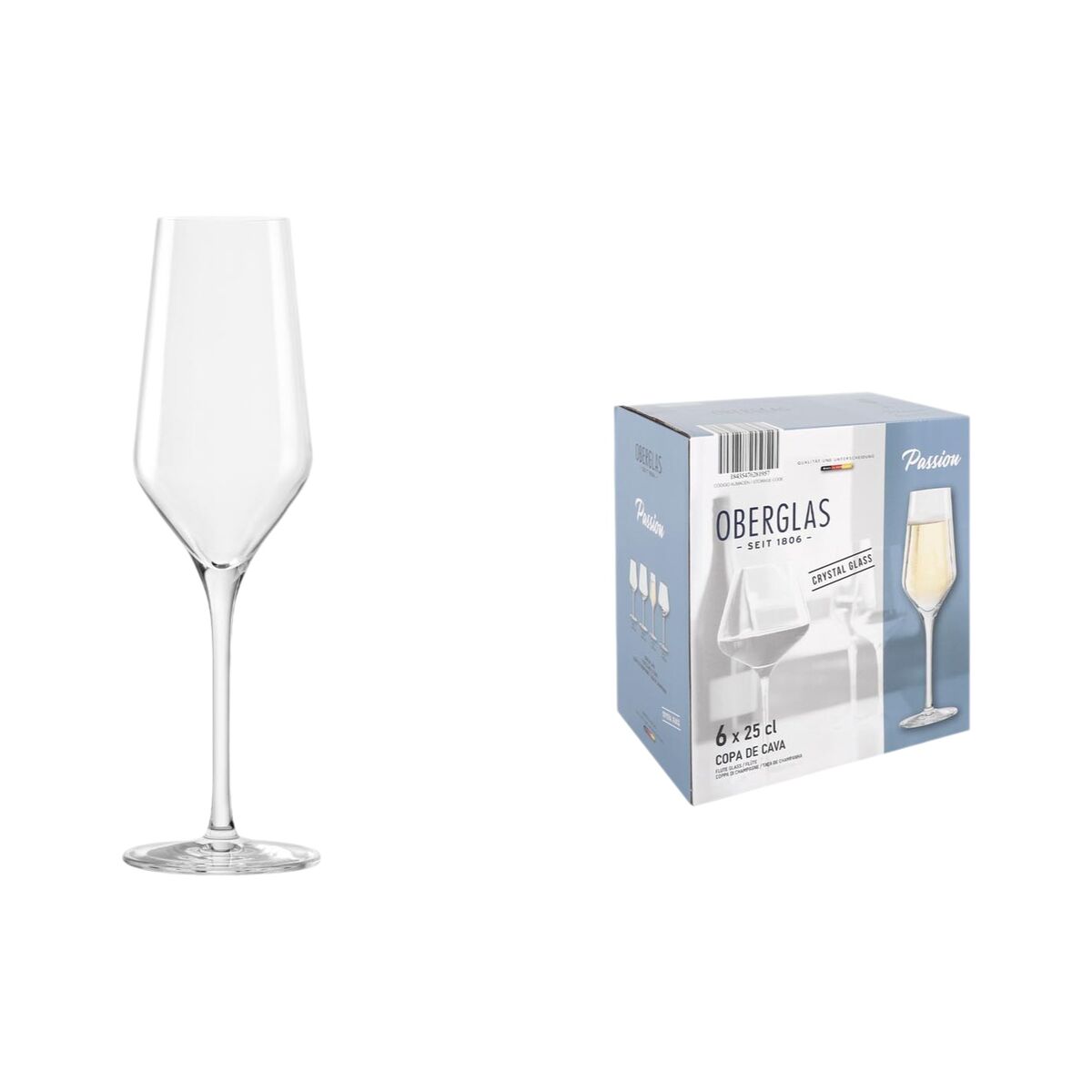 Šampanieša glāze Inde Passion 250 ml 6 Daudzums